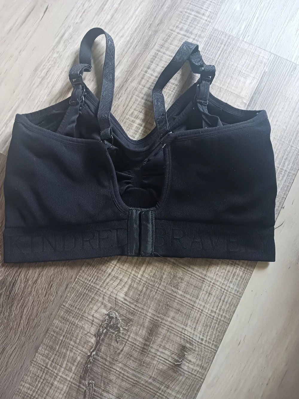 Kindred Bravely Black Seamless Nursing & Pumping Bra Top